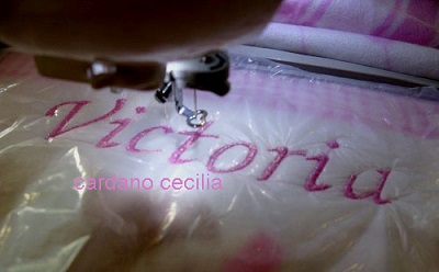 Ricamo Brillantina Perla