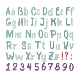 Fustella Sizzix Thinlits Set 5Pz - Bunny & Bear Hugs 663452