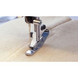 Idovy Piedino A Cerniera Per Macchine Da Cucire - Compatibile Con Alfa, Singer, Brother, Silvercrest (CY-7306, Snap-On, Metallo) - 2