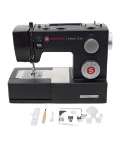 Macchina per cucire meccanica Singer Heavy Duty 4432 Sterling Edition + Piedino tagliacuci