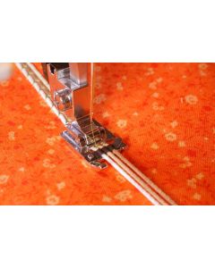 Piedino per cordoncini con 3 scanalature - Janome