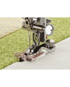 Piedino trasparente per quiltatura con guida - Janome