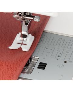 Placca ago antiaderente completa di piedino in teflon - Janome