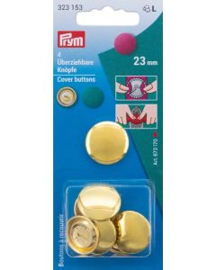 Bottoni da rivestire 23 mm metallo Prym