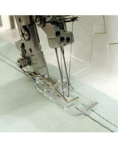 Piedino trasparente per macchine punto copertura Juki MCS 1500N / MCS 1800