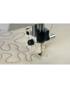 Piedino trasparente aperto per cucire a mano libera Husqvarna Viking