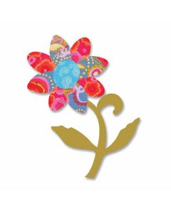 Fustella Sizzix Bigz "Fiore Polly Doodle" - 659601