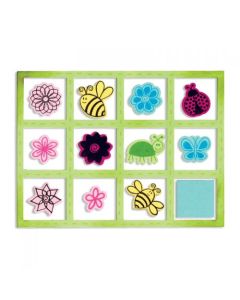 Fustella Sizzix Framelits "Finestra con animali" con timbri - 659651