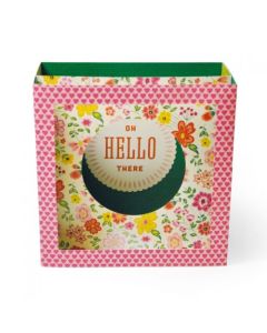 Fustella Sizzix Thinlits Plus "Biglietto, diorama con finestra" - 660845