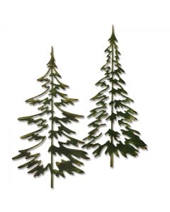 Fustella Sizzix Thinlits "Boschi" - 660978