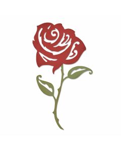 Fustella Sizzix Thinlits "Rosa complessa" - 661064