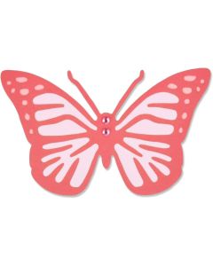 Fustella Sizzix Thinlits "Farfalla vintage intricata" - 661069