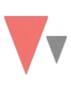 Fustella Sizzix Framelits "Piccoli triangoli, festoni" - 661780
