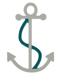 Fustella Sizzix Framelits "Ancora, salpare lontano" - 661795