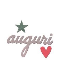 Fustella Sizzix Bigz "Auguri" - 662117