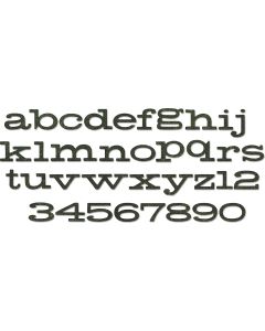 Fustella Sizzix Bigz XL "Alfabeto minuscolo, libro delle favole" - 662430