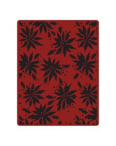 Fustella Sizzix Embossing Folder "Stelle di Natale" - 662433