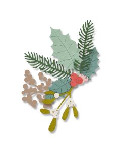 Fustella Sizzix Thinlits "Fogliame invernale" - 662571