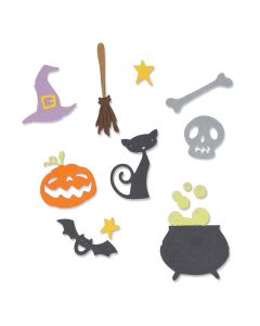Fustella Sizzix Thinlits "Set di Halloween" - 662580