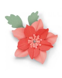 Fustella Sizzix Bigz "Rosa d'inverno" - 662586