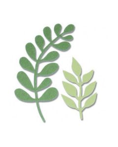 Fustella Sizzix Bigz "Bouquet, rami con foglie" - 662605