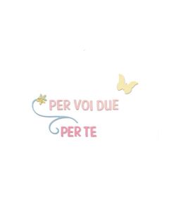 Fustella Sizzix Thinlits "Per te, per voi due" - 662627