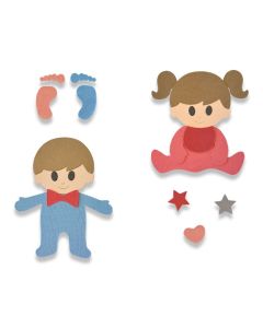 Fustella Sizzix Bigz L "Bébé" - 662629