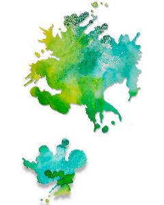 Fustella Sizzix Thinlits "Macchie di pittura" - 662670