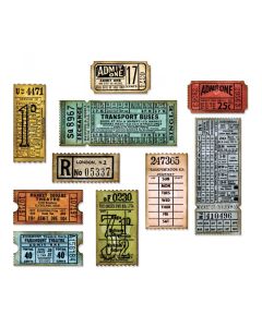 Fustella Sizzix Framelits "Biglietteria" - 662698