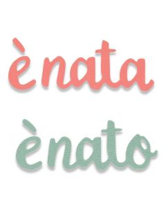 Fustella Sizzix Bigz "È nato, è nata" - 662970