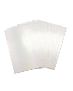 Set 10 fogli di plastica termoretraibile trasparente Sizzix - 663052