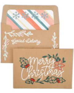 Fustella Sizzix Framelits "Interni di busta da lettera, mini" con timbri - 663151