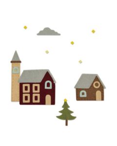 Fustella Sizzix Bigz L "Paesaggio d'inverno" - 663235