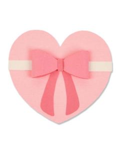 Fustella Sizzix Bigz "Cuore con fiocco" - 663301