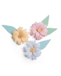 Fustella Sizzix Bigz Plus "Margherita 3D con foglia" - 663318