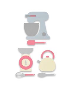 Fustella Sizzix Thinlits "Set di cucina" - 663323