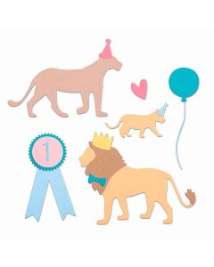 Fustella Sizzix Thinlits "Felini in festa" - 663364