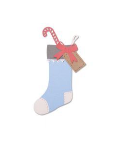 Fustella Sizzix Thinlits "Calza natalizia" - 663426