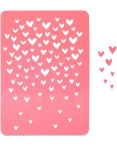 Fustella Sizzix Thinlits "Cuori fluttuanti" - 663451