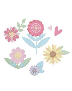 Fustella Sizzix Thinlits "Set floreale" - 663459