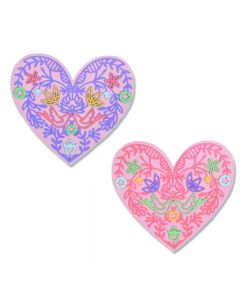 Fustella Sizzix Thinlits "Cuore di pizzo" - 663582