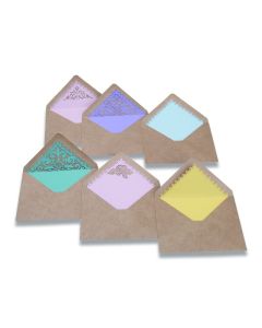 Fustella Sizzix Thinlits "Rivestimenti buste" - 663586