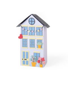 Fustella Sizzix Thinlits "Nessun posto come casa" - 663847