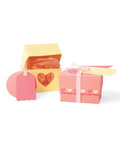 Fustella Sizzix Thinlits Plus "Scatolina con etichette" - 663853