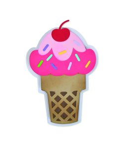 Fustella Sizzix Framelits "Fold-Its gelato" - 664114