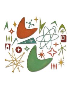 Fustella Sizzix Thinlits "Elementi atomici" - 664152