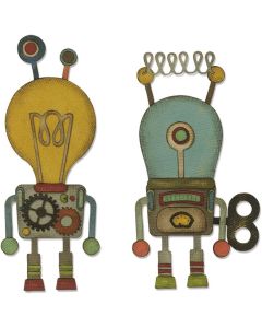 Fustella Sizzix Thinlits "Robitico" - 664162