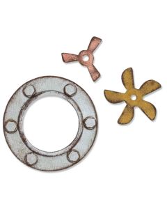 Fustella Sizzix Bigz "Parti Steampunk" - 664185