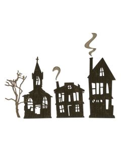 Fustella Sizzix Thinlits "Città fantasma" - 664194