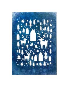 Fustella Sizzix Thinlits "Inverno nordico" - 664199